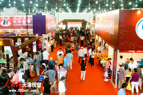 天津市進出口商品展銷周現場（攝影 孫傳浩）