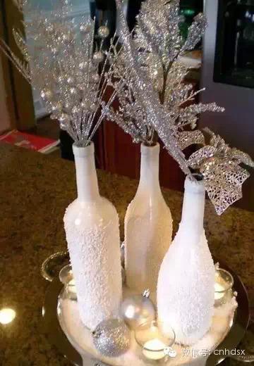 酒瓶做成的手工藝品，一定讓你后悔以前把酒瓶扔掉