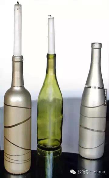 酒瓶做成的手工藝品，一定讓你后悔以前把酒瓶扔掉