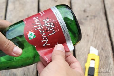 葡萄酒瓶變身精致的風(fēng)鈴，送去新春祝福